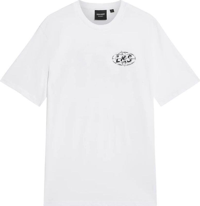 Lyle & Scott, Heren, Tops, Wit, Maat: S