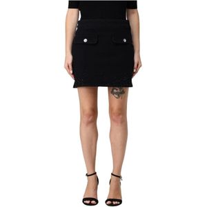 Liu Jo, Dames, Rokken, Zwart, Maat: W27 Denim,