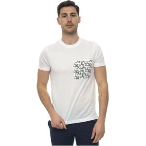 Canali, Heren, Tops, Wit, Maat: 3XL Katoen,