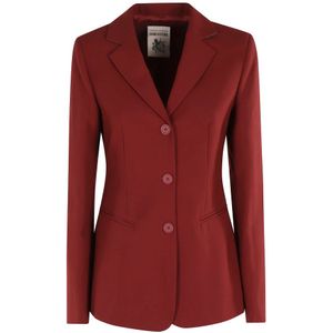 Semicouture, Dames, Jassen, Rood, Maat: XS Wol,