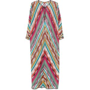 Missoni, Dames, Jurken, Veelkleurig, Maat: S