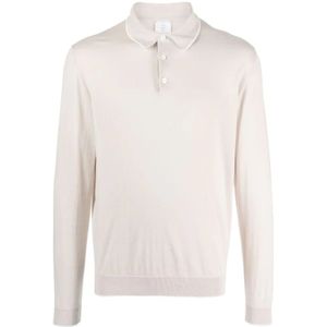 Eleventy, Heren, Tops, Beige, Maat: 3XL Katoen,