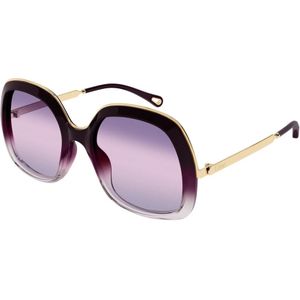 Chloé, Dames, Accessoires, Paars, Maat: 56 MM