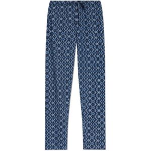 Hanro, Heren, Nachtkleding & Lounge, Blauw, Maat: S Katoen,