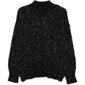 Alysi, Dames, Truien, Zwart, Maat: XS Zijde,