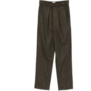 Isabel Marant, Dames, Broeken, Bruin, Maat: XS Wol,