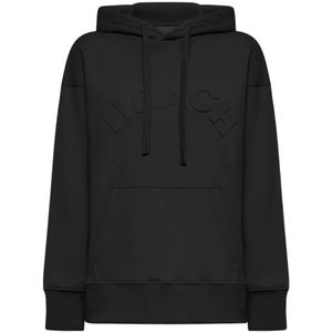 Silvian Heach, Dames, Sweatshirts & Hoodies, Zwart, Maat: XS Katoen,