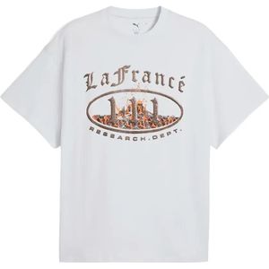 Puma - T-shirt met Print - Zwart - Heren - Katoen