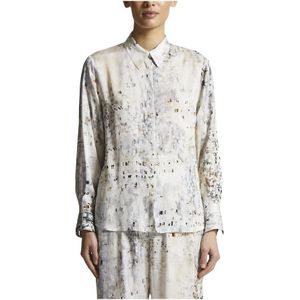 Peserico, Dames, Blouses & Shirts, Veelkleurig, Maat: L