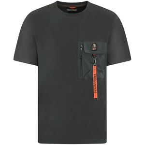 Parajumpers, Heren, Tops, Groen, Maat: S Katoen,