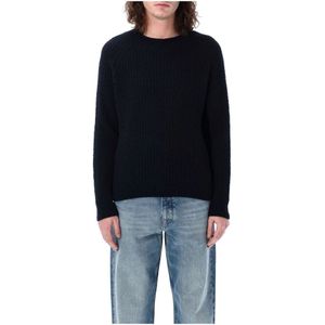 Sunflower, Heren, Truien, Blauw, Maat: M Katoen,