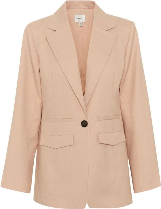 Gestuz, Dames, Jassen, Roze, Maat: S Leer,