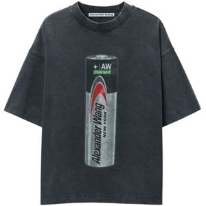 Alexander Wang, Dames, Tops, Zwart, Maat: S