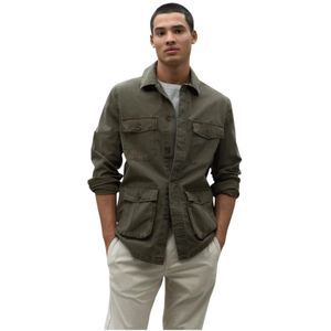 Ecoalf - Safari-Jack - Tussenjas - Groen - Katoen - Duurzaam