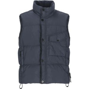 Stone Island, Heren, Jassen, Blauw, Maat: L