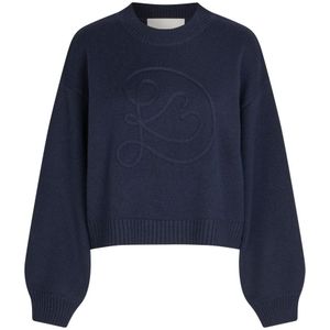 Dea Kudibal, Dames, Truien, Blauw, Maat: S Viscose,