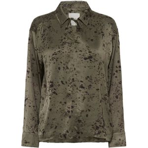 Part Two, Dames, Blouses & Shirts, Groen, Maat: XS Viscose,