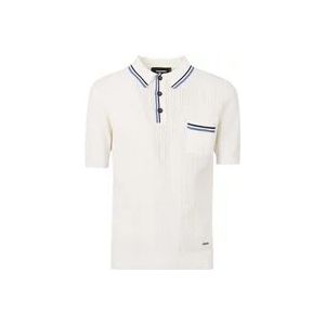 Dsquared2 T-Hemden , White , Heren , Maat: XL