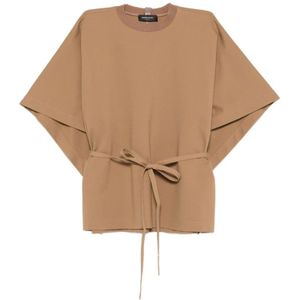 Fabiana Filippi, Dames, Tops, Bruin, Maat: XS