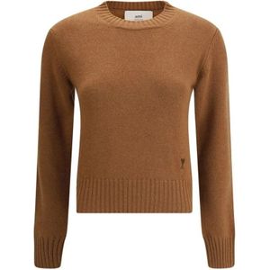Ami Paris, Dames, Truien, Bruin, Maat: M Wol,