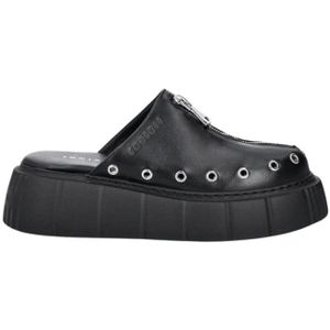 Inuikii, Dames, Schoenen, Zwart, Maat: 40 EU Leer,