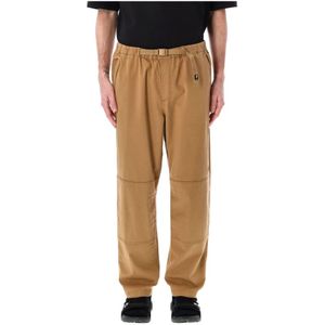 The North Face, Heren, Broeken, Bruin, Maat: L Katoen,