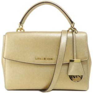 Michael Kors Pre-owned, Dames, Pre-owned, Beige, Maat: ONE Size