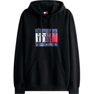 Tommy Jeans Sweatshirt  blauw / rood / zwart / wit