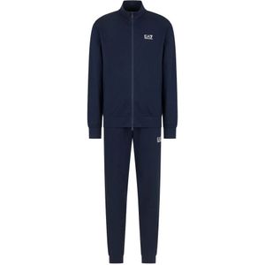 Emporio Armani Ea7, Heren, Sport, Blauw, Maat: 2XL Katoen,