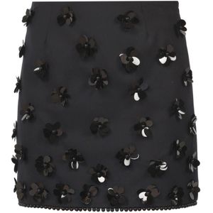 Semicouture, Dames, Rokken, Blauw, Maat: S Wol,