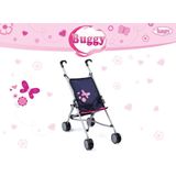 Puppenbuggy, blau/pink