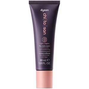 Dyson Chitosan Pre-Style Crème, Reis mini, Krullend tot kroeshaar, lichte conditionering