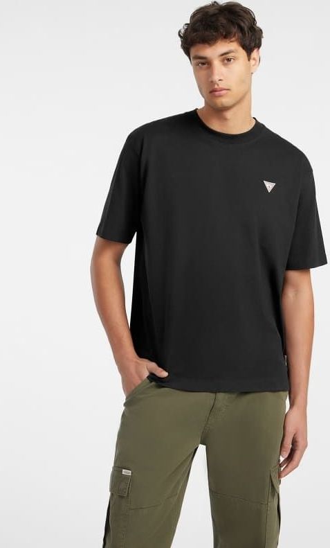 Guess Jeans Mini Triangle T-shirt Met Korte Mouwen