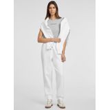 Joggingbroek - Biologische Katoenmix - Dames - Hoge Taille - Mini Rode Driehoek