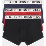 Guess - Boxershorts - Zwart - 3 Katoen Stretch Boxers
