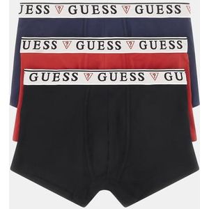 Guess - Boxershorts - Zwart - 3 Katoen Stretch Boxers