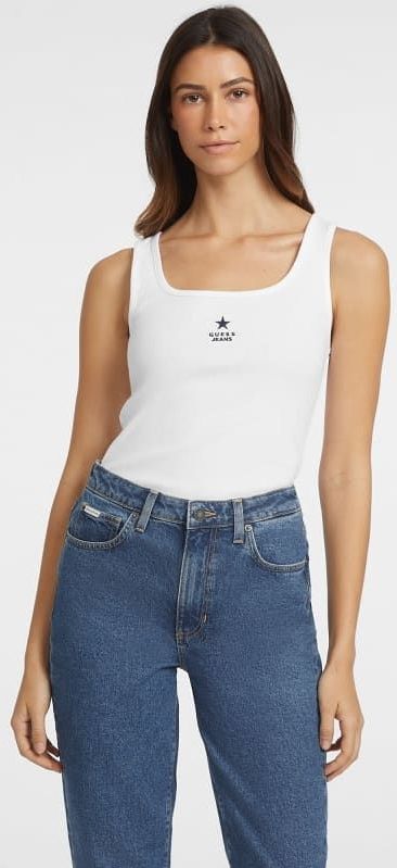 Strak Topje Met Ster Borduursel