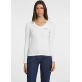 Guess, Dames, Tops, Wit, Maat: L Katoen,