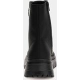 Boot - Pamya - Biker Boots - Gemengd Leer - Ronde Punt - Hakhoogte 6 cm