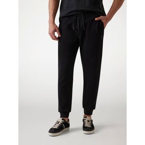 Guess - Driehoek Joggingbroek - Zwart - Heren - Katoen