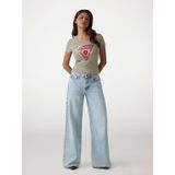 Guess - Triangle Beads - T-shirt - Dames - Ronde Hals