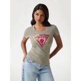 Guess - Triangle Beads - T-shirt - Dames - Ronde Hals