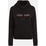 GUESS JEANS Sweatshirt 'American Tradition'  rood / zwart / wit