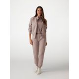 Joggingbroek - Poeder Roze - Met Logo Op De Zijkant