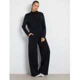 Guess - Olympe Wide Leg Pants - Jet Black - Sportbroek