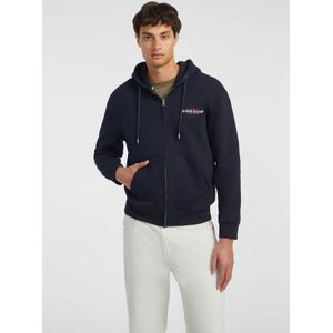 Guess  GJ ZIP HOOD REG  Truien  heren Marine