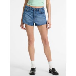 Denim Short Hoge Taille
