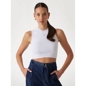 Tanktop Met Klein Driehoeklogo