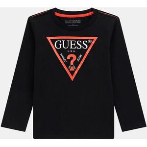 T-shirt met lange mouwen voor babyjongens Guess Core