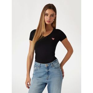 Stretch T-Shirt Met Klein Driehoeklogo